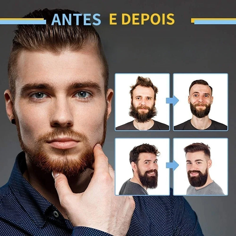 Modeladora  E Alisador De Cabelo E Barba Masculino