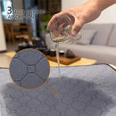 Washable Guinea Pig Pee Pad – Reusable Non-Slip Cage Liner with Waterproof Base (Fleece Absorbent Mat)