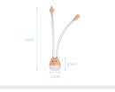 Newborn Baby Nasal Aspirator | Soft Silicone Nose Cleaner with Anti-Backflow Design | Safe & Gentle Suction Tool for Infants