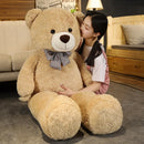 Giant 105cm Teddy Bear Plush – Super Soft Large Hugging Pillow Cushion (White, Pink or Brown)