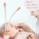 Newborn Baby Nasal Aspirator | Soft Silicone Nose Cleaner with Anti-Backflow Design | Safe & Gentle Suction Tool for Infants