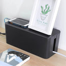 Power Strip Storage Box – Modern Cable Organiser Cover for Desktop & Home Office (Minimalist Wire Concealer)