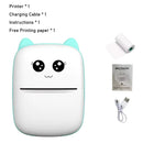 Portable Mini Cat Thermal Printer – Wireless Bluetooth Pocket Printer