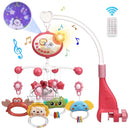 Yokibo Musical Baby Crib Mobile – Lights, Star Projection & Remote Control with 400 Melodies (0+ Months)
