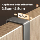 Easy-Install Over-The-Door Storage Rack – 6 Hook Metal Organiser