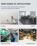 E27 Foldable Fan-Shaped LED Bulb – 360° Super Bright Ceiling Light (6500K)