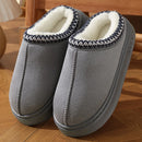Winter Warm Home Cotton Slippers – Soft Indoor Shoes for Kids & Adults | Unisex Pull-On Design with Anti-Slip Sole