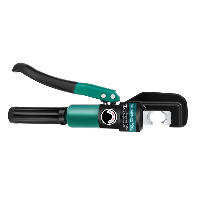 Hydraulic Cable Crimping Tool 60KN – Manual Crimper with 8 Dies for 4–70mm² Terminals