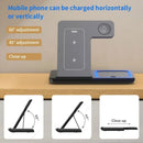 Foldable 3-in-1 Wireless Charging Station – Fast Charger Stand for iPhone, Apple Watch & AirPods (Type-C)