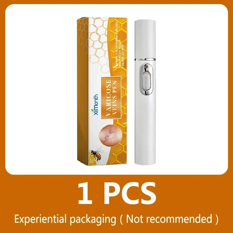 Laser Therapy Pen for Varicose Veins | Blue Light Treatment Device for Pain Relief & Circulation Improvement