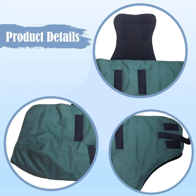 Premium Waterproof Winter Horse Blanket — Breathable Equestrian Turnout Sheet