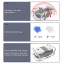 Eco-Friendly Foldable Baby Bathtub with Temperature Indicator | Infant Bath Tub with Soft Mat & Anti-Slip Design