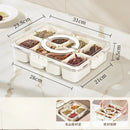 Kitchen Seasoning Storage Box | Multi-Grid Spice Organizer with Sealed Moisture-Proof Design | Salt & Spice Container Set