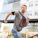 Equestrian Drop Leg Bag – Large Capacity Canvas & Nylon Waist Pack for Horse Riding, Hiking & Outdoor Sports