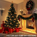 Artificial Christmas Tree with Metal Stand | PVC Foldable Xmas Tree | 90–240cm Home & Party Decoration