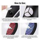 Electric Scalp Massage Comb – Red & Blue Light Therapy Hair Care Device