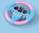 Brilliant flying simulation toys children's early education co-pilots steering wheel toys with vocals