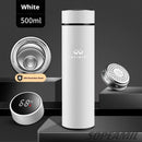 Smart Temperature Display Car Thermos Mug – Vacuum Insulated Travel Coffee Cup
