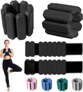 Adjustable Wrist & Ankle Weights Set | Wearable Silicone Weight Bracelets for Fitness, Yoga & Cardio Workouts