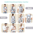 Ergonomic Baby Carrier with Hip Seat – Multi-Position Backpack for Newborns & Toddlers (0–2Y) 👶✨
