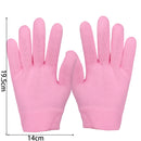 Reusable Silicone Moisturizing Mask Socks & Gloves – Exfoliating, Anti-Crack, and Hydrating Foot and Hand Care Tool