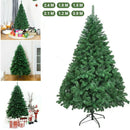 Artificial Christmas Tree with Metal Stand | PVC Foldable Xmas Tree | 90–240cm Home & Party Decoration
