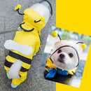 Cute Bear Dog Raincoat – Waterproof Hooded Rain Jacket for Puppies