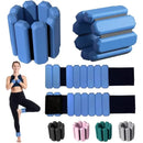 Adjustable Wrist & Ankle Weights Set | Wearable Silicone Weight Bracelets for Fitness, Yoga & Cardio Workouts