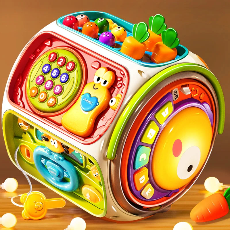 Educational Baby Cell Phone Toy – Music, Lights & Learning Sounds for Early Development 📱✨ (12+ Months)