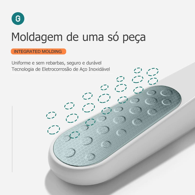 Lixa de Pé Profissional MR.GREEN MR-2208 – Dupla Face Inox, Remove Calos com Facilidade