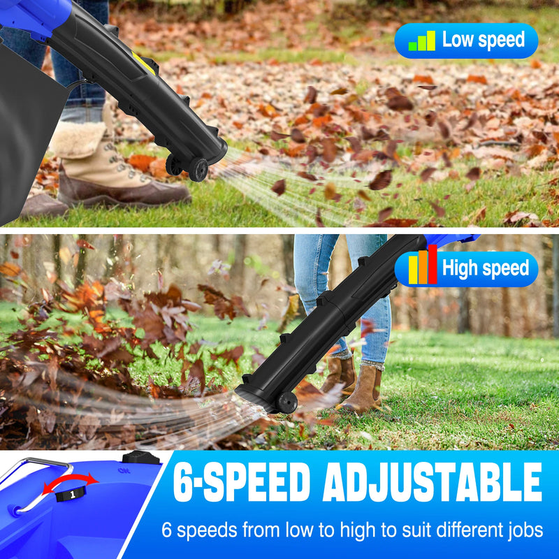 3-in-1 High-Power Garden Leaf Blower | Vacuum & Mulcher with 35 L Bag | 3500 W Outdoor Cleaning Tool