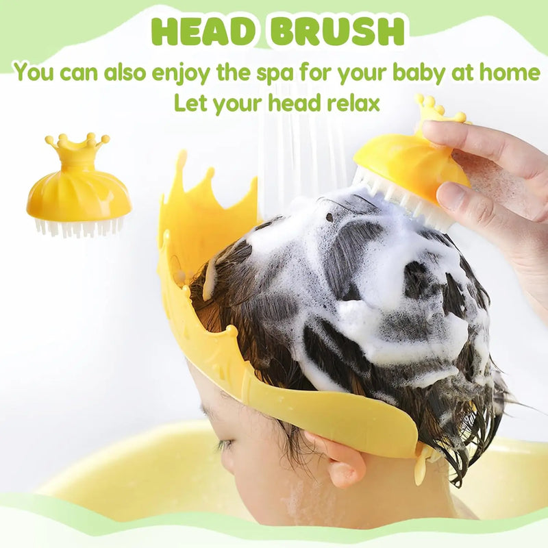 Eco-Friendly Foldable Baby Bathtub with Temperature Indicator | Infant Bath Tub with Soft Mat & Anti-Slip Design