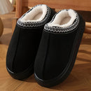 Winter Warm Home Cotton Slippers – Soft Indoor Shoes for Kids & Adults | Unisex Pull-On Design with Anti-Slip Sole