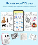 Portable Mini Cat Thermal Printer – Wireless Bluetooth Pocket Printer