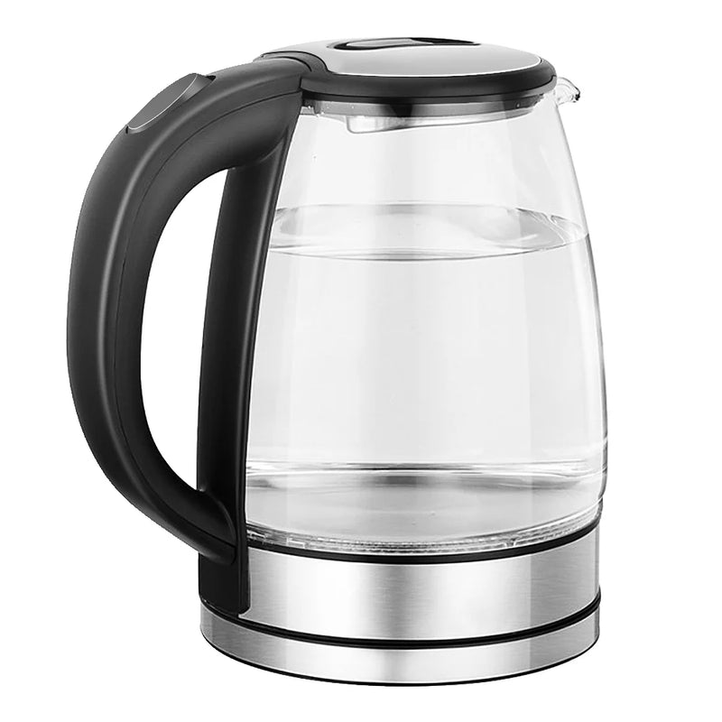 1.8L Electric Glass Kettle – Fast Boiling, Safe, and Stylish for Every Kitchen!