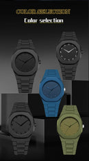 Minimalist Quartz Watch for Men – Lightweight Waterproof Sports & Business Wristwatch