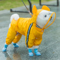 Cute Bear Dog Raincoat – Waterproof Hooded Rain Jacket for Puppies