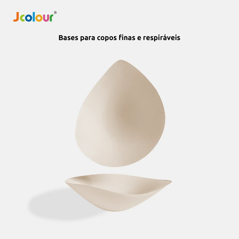 Sutiã Push-Up Sem Aro com Bojo 3/4 – Conforto e Modelagem Natural