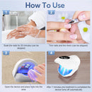 USB Rechargeable Nail Care Device – 940nm Infrared & 500nm Blue Light Therapy