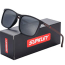 SUPKLEY Polarized Sports Sunglasses for Men | UV400 Protection Square Frame | Lightweight & Stylish Outdoor Eyewear