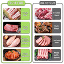 Manual Meat Slicer – Stainless Steel Cutter with Adjustable Thickness (2mm / 4mm) for Beef, Chicken & Jerky