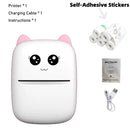 Portable Mini Cat Thermal Printer – Wireless Bluetooth Pocket Printer
