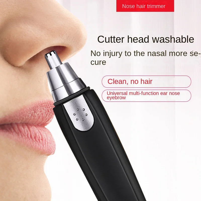 Aparador de cabelo nasal cortador de cabelo indolor cortador de cabelo facial masculino e feminino aparador de cabelo nasal
