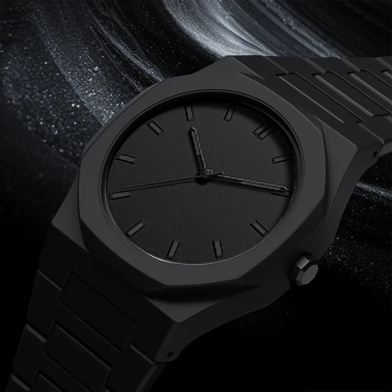 Minimalist Quartz Watch for Men – Lightweight Waterproof Sports & Business Wristwatch