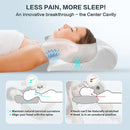 2-in-1 Memory Foam Cervical Pillow – Ergonomic Contour Neck Support for Sleep & Neck Pain Relief