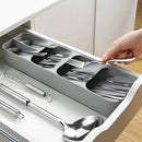 Multi-Purpose Cutlery Drawer Organizer – Compartment Tray for Forks, Spoons & Kitchen Utensils