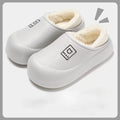Women’s Winter Fleece-Lined Warm Slippers – Thick Sole, Non-Slip Indoor Comfort