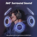 NUBWO G06 Dual Wireless Gaming Headphones | 2.4GHz + Bluetooth 5.3 | Noise-Cancelling Headset with Mic for PS5, PC & Mobile