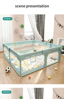Baby Safety Playpen – Foldable Protective Fence & Ball Pool Playground for Newborns and Kids