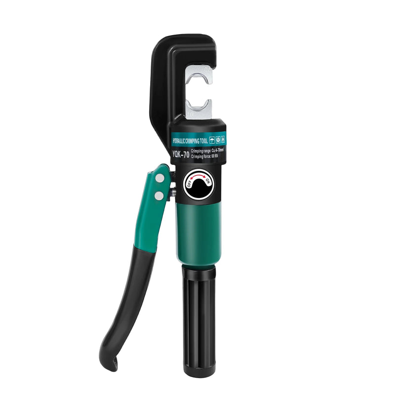 Hydraulic Cable Crimping Tool 60KN – Manual Crimper with 8 Dies for 4–70mm² Terminals